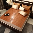 Bamboo Mat Cool Feeling Mat For Bed Double Faces For Summer Rattan With Bordure