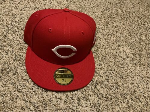Vintage Cincinnati Reds 1990 World Series Red New Era Hat 7