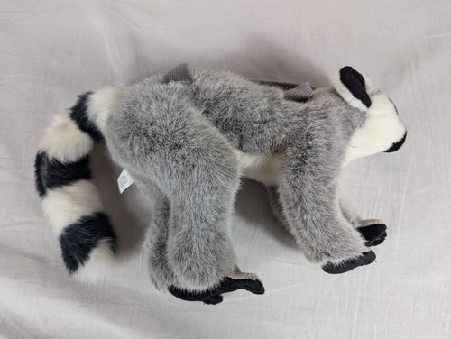 JAAG Ringschwanz Lemur Plüsch Handtasche Reißverschluss Tasche Top Griffe Stofftier 20 Zoll - Bild 6 von 11