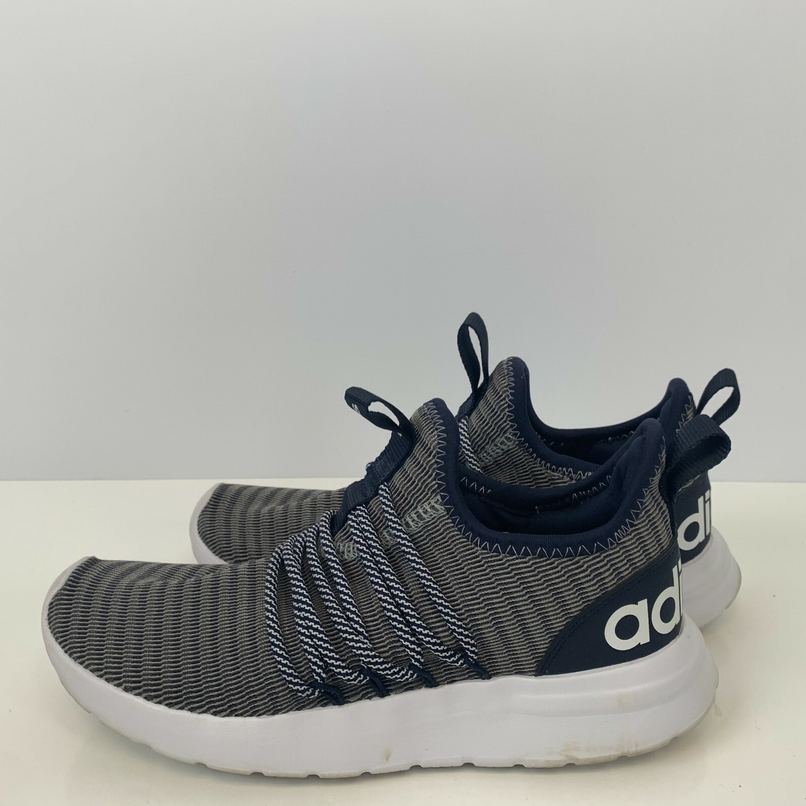 Adidas Lite Racer Adapt 3.0 Running Shoes Grey Blue White Mens Size 7 | eBay