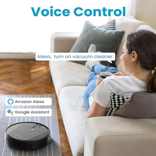 New OPVACNIC Robot Vacuum Cleaner with 3000Pa Cyclone Suction (W) - Picture 9 of 9