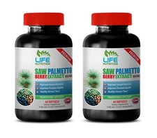Saw Palmetto Oil - SAW PALMETTO BERRY 160mg - 2 Bottles 120 count