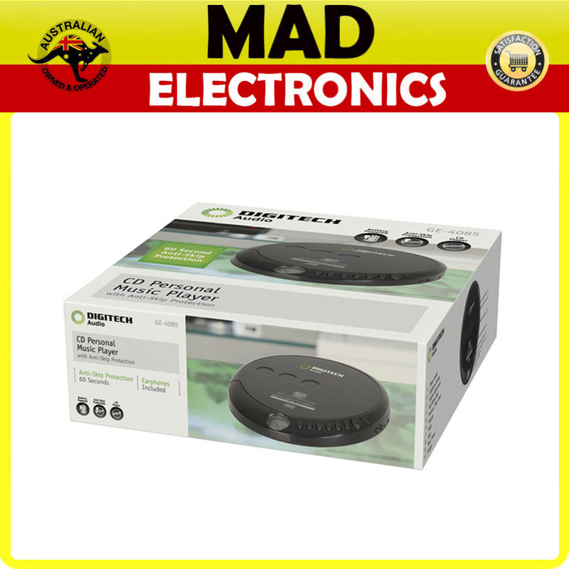 Portable CD Player with Earphones Music Player Walkman