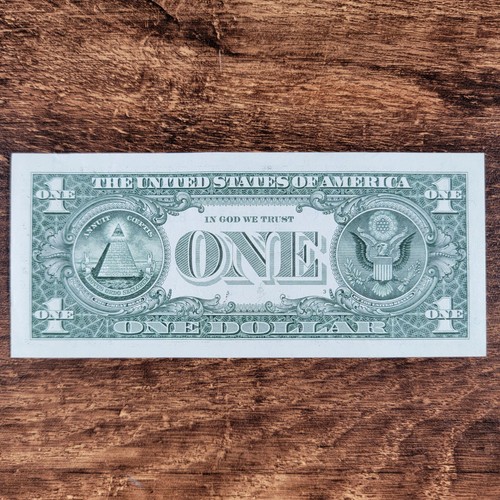 B 00000423* Una banconota da 1$ dollaro basso numero di serie Star Note Series 2021 - Foto 3 di 6