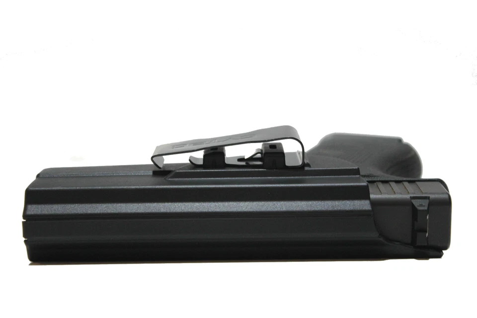 For Glock 43 (G43) 9mm Pistol - IWB Concealed Carry Gun Holster (Black Polymer) - Image 4 of 4