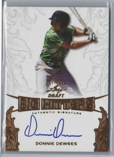 2015 Leaf Ultimate Draft Big Hitters DONNIE DEWEES #BA-DD1 Rookie RC Autograph