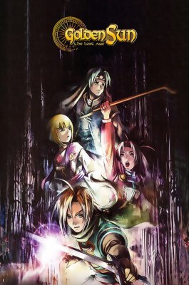 Golden Sun The Lost Age Nintendo GBA Premium POSTER MADE IN USA