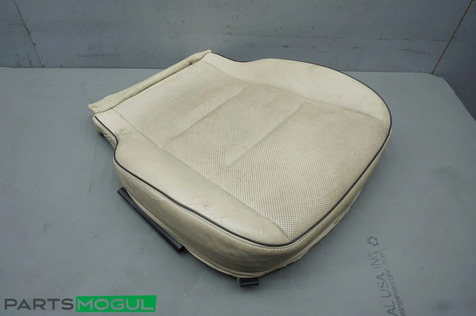 Нижняя подушка сиденья со стороны водителя передняя левая 2014 Hyundai Equus желтовато-коричневая от оригинального производителя - Изображение 2 из 4