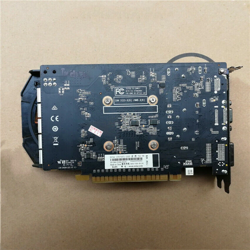 ZOTAC NVIDIA GeForce GTX750Ti 2GB GDDR5 PCI-E Graphics Video Card VGA DVI HDMI - Image 2 of 3