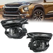 Pair Halogen Headlight w/ LED DRL For 2021-2023 Chevy Trailblazer Left+Right
