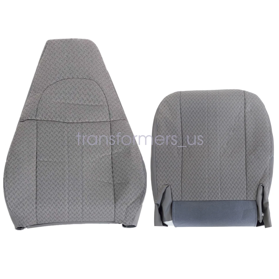 For 2003-2012 Chevy Express & GMC Savana 1500 2500 3500 Front Cloth Seat Cover - Image 4 of 4