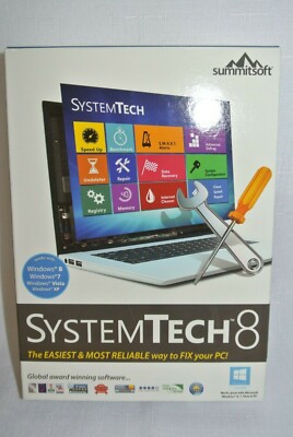 System Tech 8 Software Disc Download SystemTech 8 PC Fix -New- Sealed-