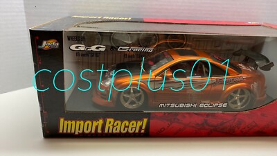 JADA IMPORT RACER MITSUBISHI ECLIPSE COPPER/ORANGE 1:18 EXTRA