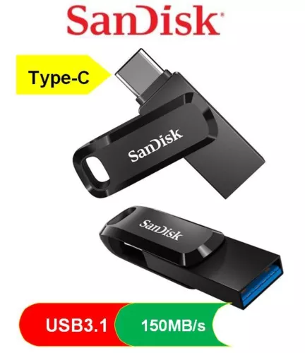 SanDisk Dual Drive Go 32Go 64Go 128Go 256Go 512Go Lecteurs flash USB Type-C FR