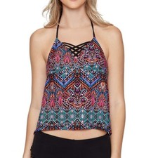 Arizona Tankini Swimsuit Top-Juniors Size M New Msrp 37.00