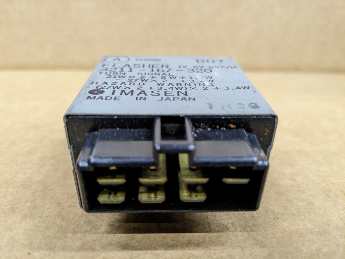 90-97 Mazda Miata MX5 MX-5 Gray Genuine Flasher Relay Imasen Denso