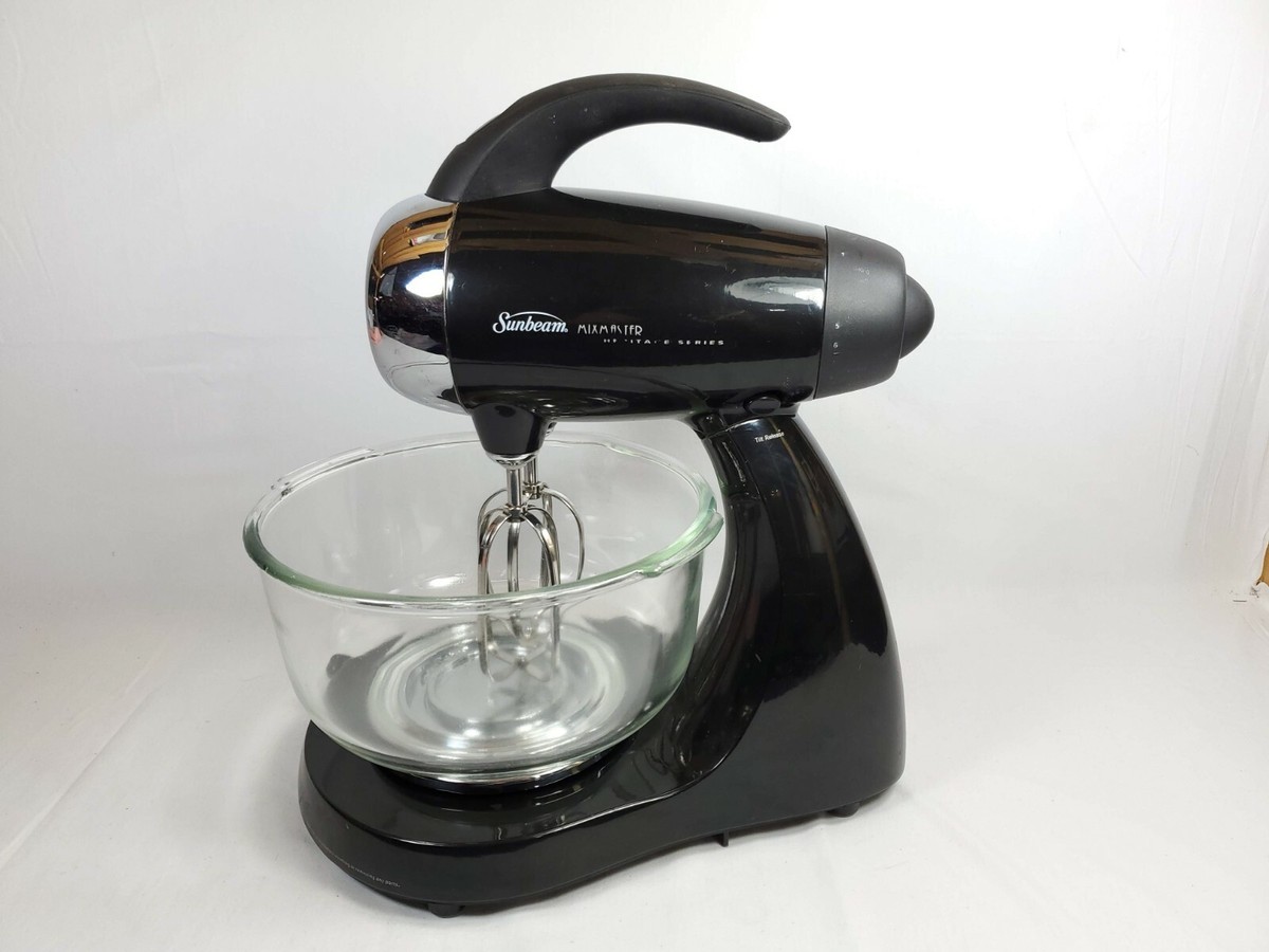 Sunbeam Mixmaster Stand Mixer 2353 Black 12 Speed Large Bowl