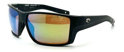 NEW COSTA DEL MAR 06S9080-908002 BLACK AUTHENTIC POLARIZED SUNGLASSES 63-15 120