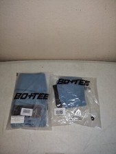 BO AND TEE SPORTS BRA  LEGGINGS SIZE XS COLOR DENIM BLUE NEW SET OF 2 BO TEE