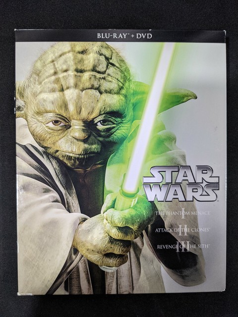 Star Wars Prequel Trilogy (Blu-ray Disc+DVD, 2013, 6-Disc Set) for sale online | eBay