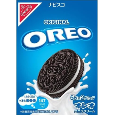 Japanese Chocolate】Mondelez Oreo Vanilla Cream 10pcs × 12 | eBay