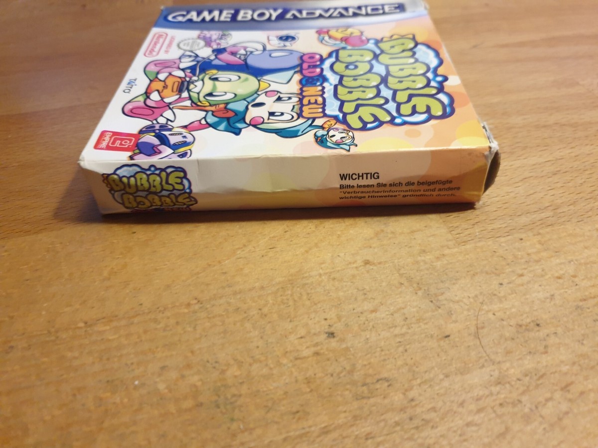 Bubble Bobble Old & New Nintendo Game Boy Advance GBA OVP Boxed | eBay