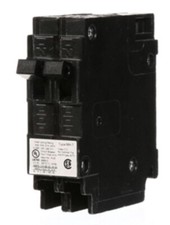 Crouse-Hinds MH1515 Two 1 Pole 15 Amp Type MH Tandem Circuit Breaker