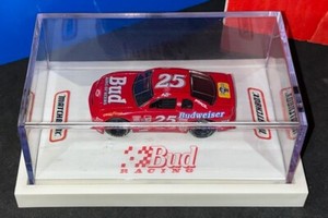 1:64 1995 MATCHBOX WHITE ROSE MONTE CARLO #25 BUD BUDWEISER KENNY SCHRADER