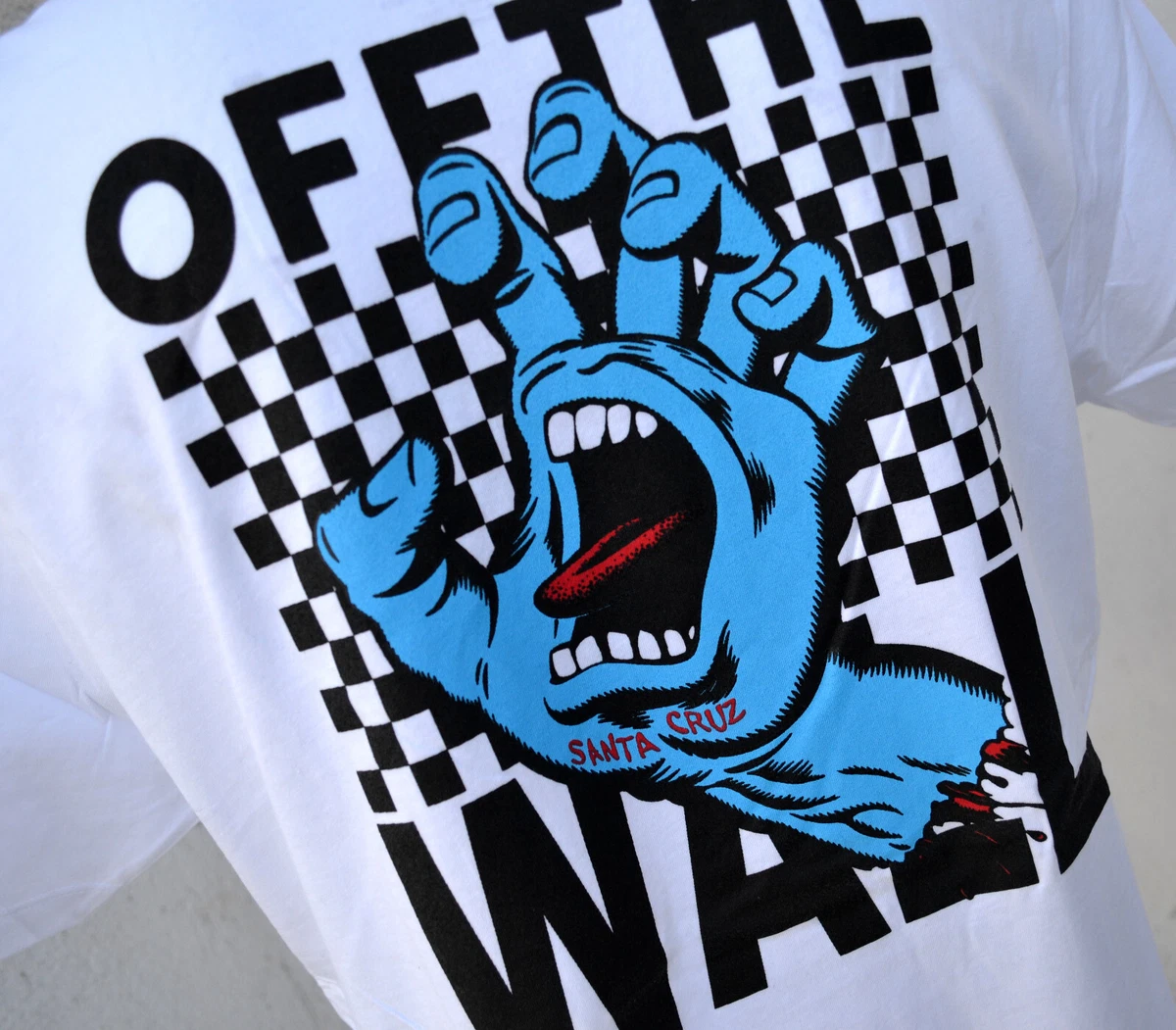 Vans x Santa Cruz Screaming Hand Shirt White