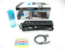4 OUTLET POWER SURGE PROTECTOR POWERBOARD CREST STRIP LCD HD SCREEN CLEANER HDMI