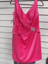Alexia II Mother-of-the-Bride Size 12 Hot Pink Dress Worn Once
