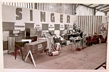 1962 Original German Singer Sewing Machine Photograph