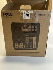 Pyle PMX44T Professional Compact Audio Mixer ...