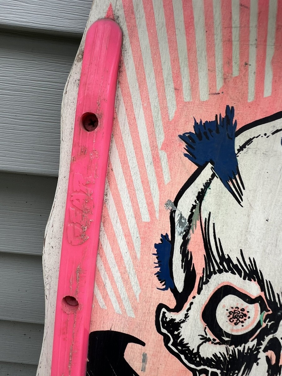 Vintage 1980's Thor Skateboard Skeleton Punk Shred Gear Concave