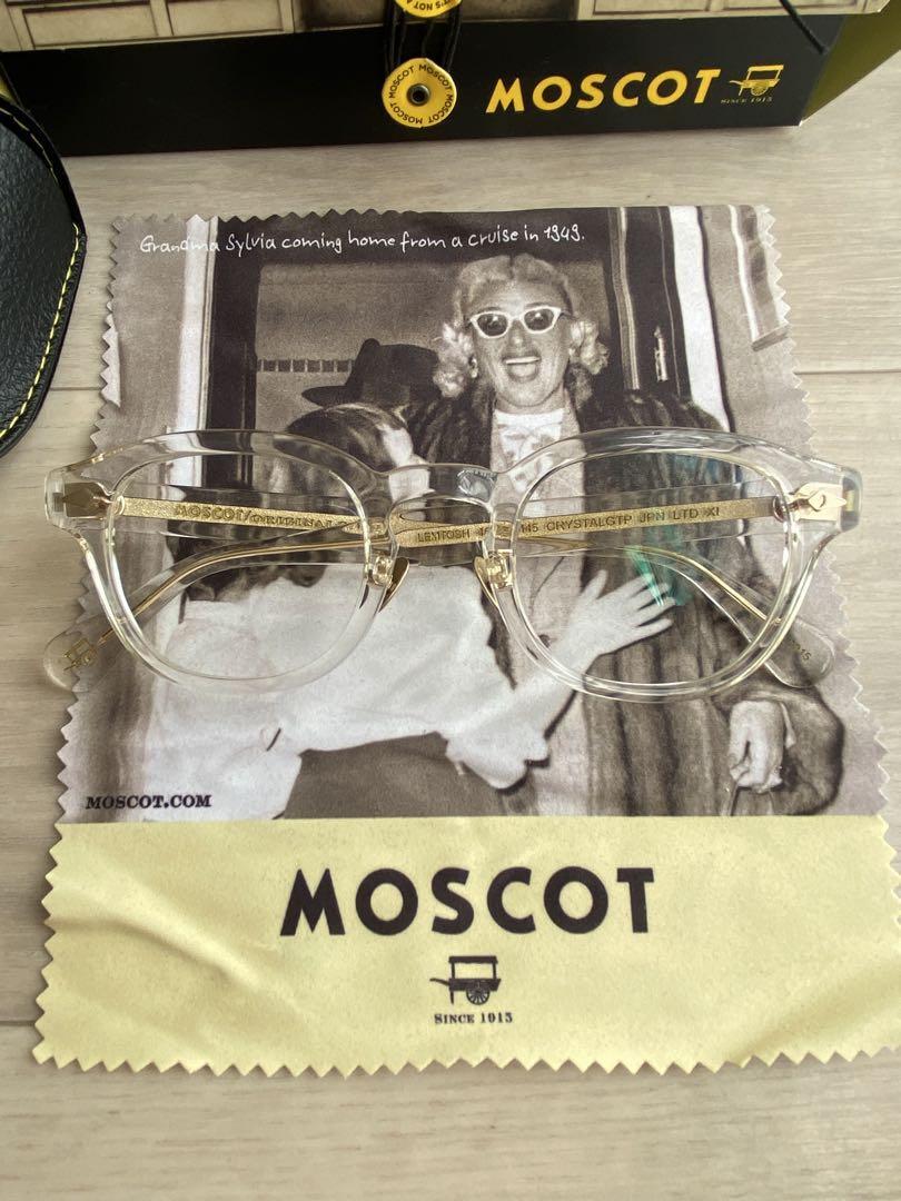 MOSCOT LEMTOSH JAPAN LIMITED 46 24-145 SUNGLASSES CLEAR