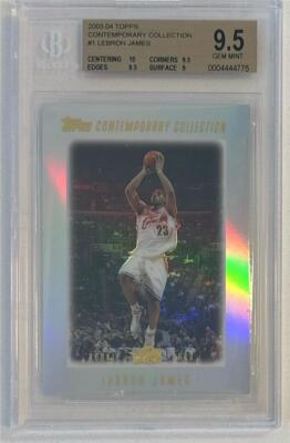 その他 topps contemporary Lebron James RC 2003 Topps Contemporary Collection LeBron James ROOKIE #1
