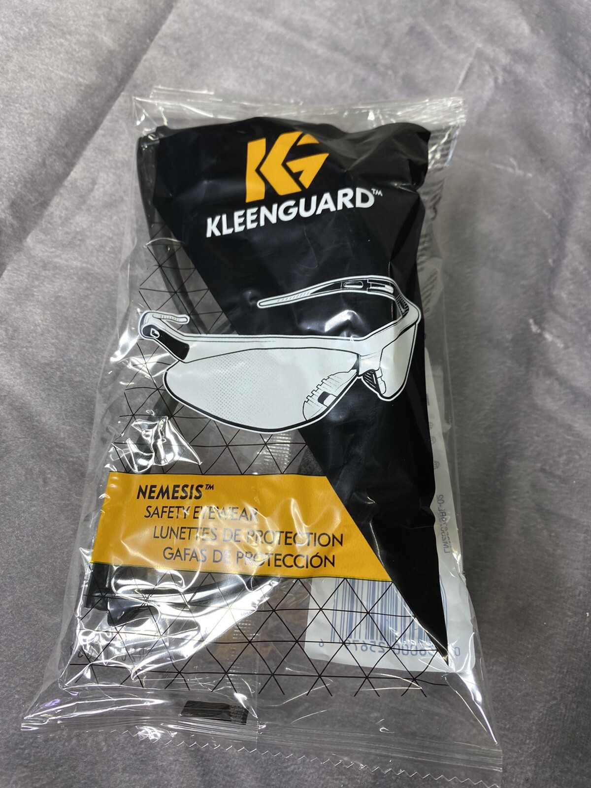 KLEENGUARD NEMESIS SAFETY GLASSES SUNGLASSES SPORT WORK EYEWEAR Z87