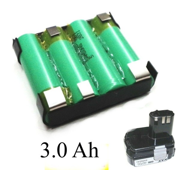 Tauschpack FüR Hitachi Akku 14,4 V BCL1415 Mit 3.0 Ah 3000 Mah Ersatzakku-image