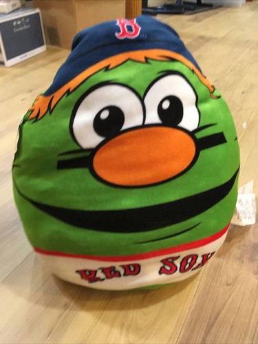 MLB Boston Red Sox Wally Green Monster Mascot Pillow Plush stuffed Collectibles - Picture 4 of 11