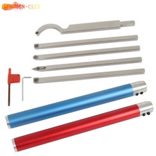9 Pcs Carbide Lathe Tool Set 20" Full Size Woodturning Tools For Lathe Finisher