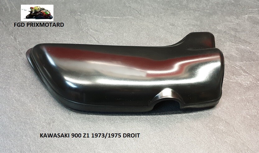 Kawasaki 900 Z1 Z1A Z1B cache lateral droit pour balades et rassemblements vintage