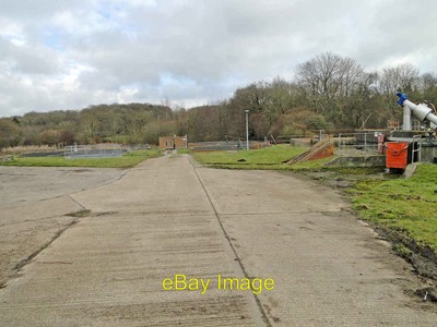 Photo 6x4 Elmer's Lane sewage works Foxhole  c2015