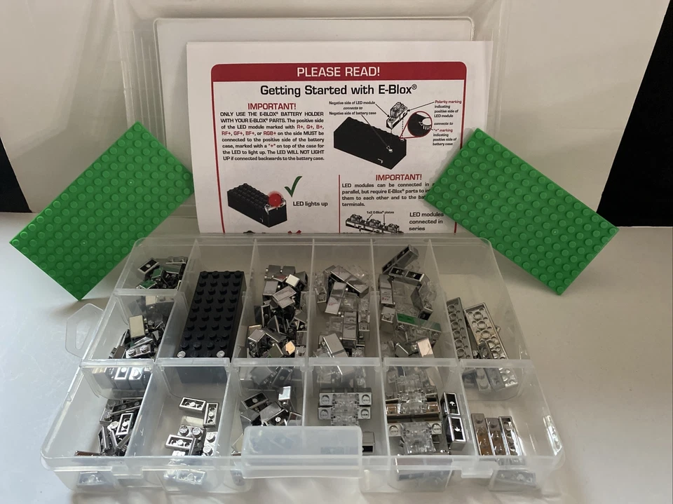 E-Blox Power - Kit Frenesí Intermitente Luz LED Incluye Caja de Batería Extra Extra Extra Extra Foto 3 de 4