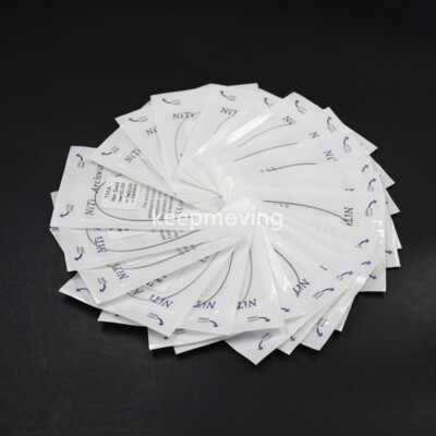 Dental TMA Molybdenum Beta Titanium Ti-Mo Alloy Arch Wire Rectangular/Round