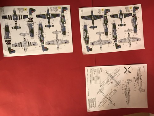 Techmod Decal 32002H, North American P-51 Mustang III, 1:32 scale, 8 variants - Picture 4 of 10