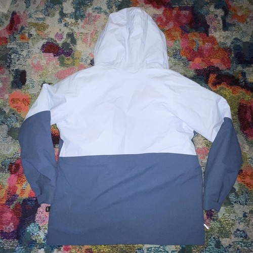 Girls REI Co-op Insulated Jacket Sz 18 Youth XL Waterproof Hood Rain Blue EUC - Picture 7 of 7