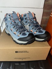 Mountain Warehouse Adventurer Womens Waterproof Boots-hiking Trekking Shoes-uk 6