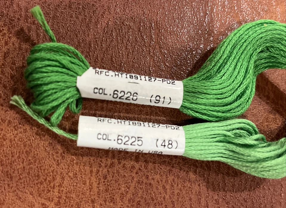 5- Embroidery Floss Thread J&P Coats * DMC Multicolor - Image 4 of 4