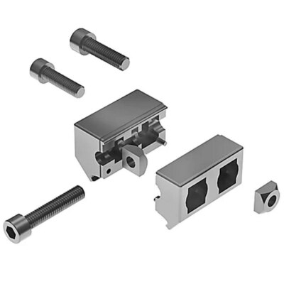 Set Varioblock Al für Rundrohrsystem, D=28mm, Aluminium, inkl. 1x Variofix Block
