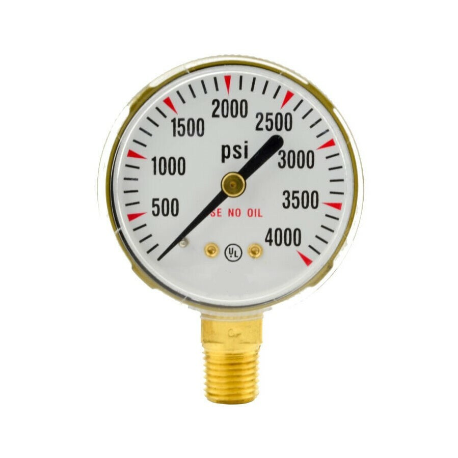 2" x 4000 PSI Welding Regulator Repair Replacement Gauge For Oxygen eBay